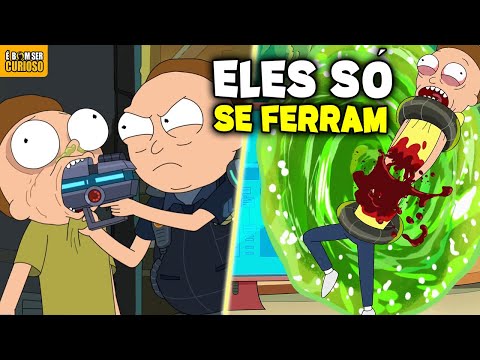 AS MORTES MAIS INSANAS DE RICK AND MORTY - PARTE 4