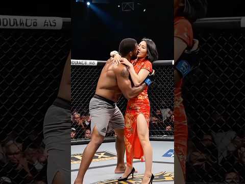 Beauty teaches hooligans a lesson in the ring #strength #kungfu #wushufight #fight #beauty #arena