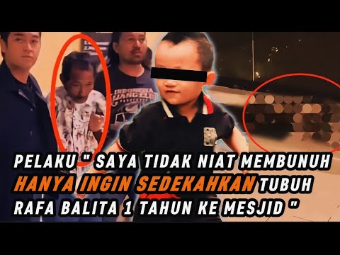 PELAKU PEMBUNUH RAFA FAUZAN SINGKAWANG MENGAKU HANYA INGIN BERSEDEKAH