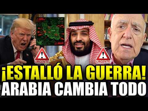 🚨URGENTE ESTALLÓ LA GUERRA CON IRÁN ¡ARABIA SAUDITA PIDIÓ A TRUMP ATACAR! RUCKAUF CUENTA LO ÚLTIMO