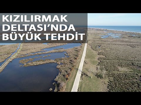 Kızılırmak Deltası Küçülüyor