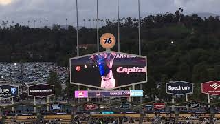 Atlanta Braves vs Los Angeles Dodgers Starting Lineups & Intro 2025