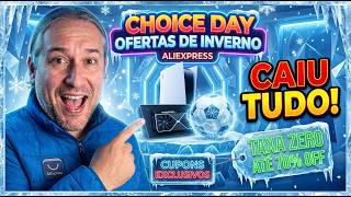 CAIU TUDO ! PROMOÇÃO CHOICE DAY ALIEXPRESS COMEÇOU !