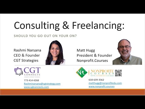 Consulting and Freelancing: Should you go out on your own?