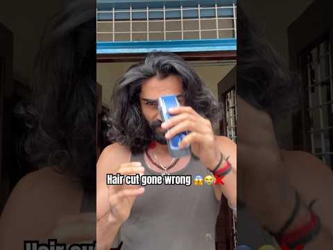 Hair cut gone wrong ❌🥺😭😱 #yt #youtubeshorts #shorts #haircare #hairstyle
