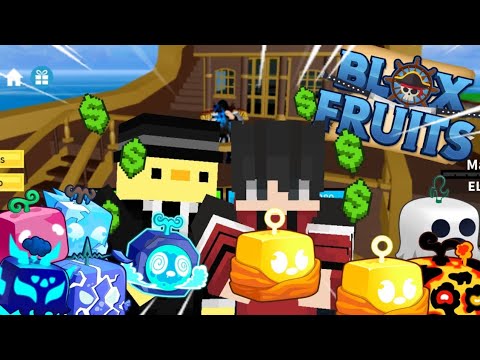 Dua Sekawan hunting di Blox Fruits Di Roblox!!