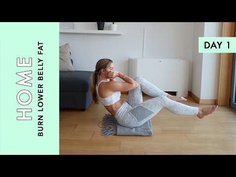 Day 1: BURN LOWER BELLY FAT (Home Workout Challenge)