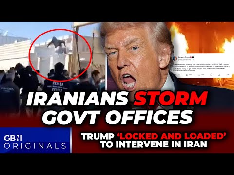 WATCH: Iranians STORM government office as Trump MAULS Islamist regime: LOCKED and LOADED to go in!