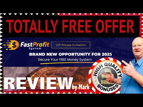 Fast Profit System FREE With Walkthrough Demo and 🚦 MASSIVE 🤐 Fast Profit System Bonuses 🚦