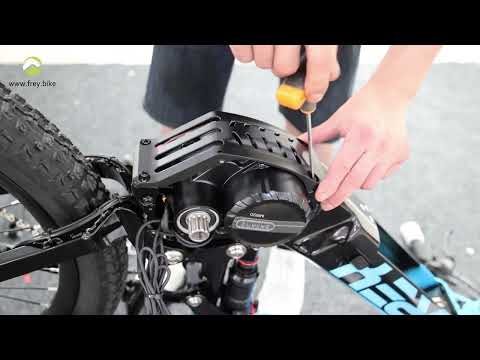#bafang #m600 #emtblife    How to install a Bafang M600 Mid-drive motor? - made by Frey Bike