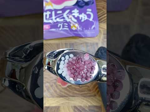 グミをにんにくプレスした結果 Gummy Crushing ASMR #shorts #asmr