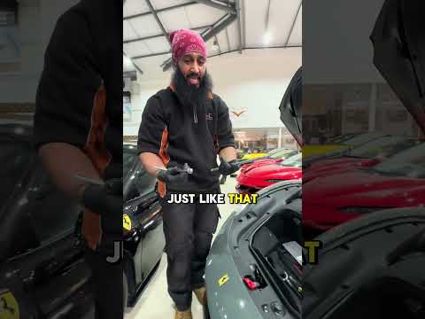 How to put SF90 into neutral? #automobile #supercar #automotive