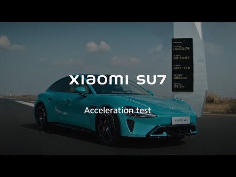 Xiaomi SU7 | Acceleration Test
