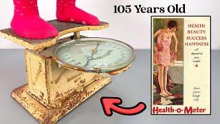 1920's Vintage Scale Restoration - A Scale That Every American Once Knew