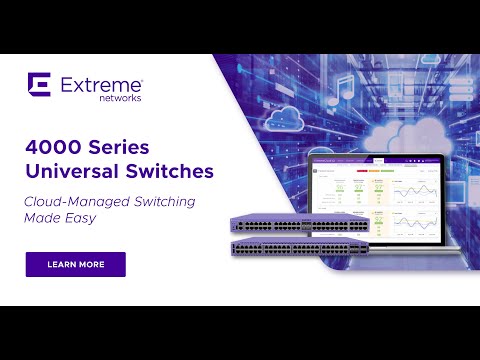The 4000 Series Switches: Simple Cloud-Managed Switching
