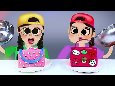 DONA 도나 | animation  Chocolate Edible Makeup Challenge