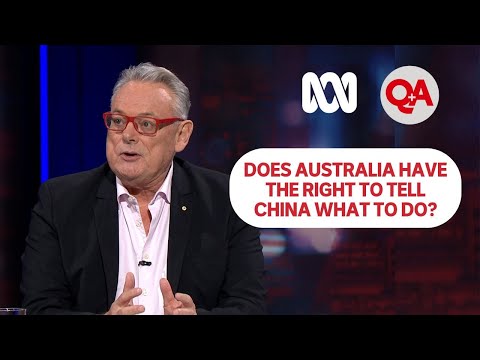 China & Human rights: Does Australia have the right to tell another country what to do? | Q+A