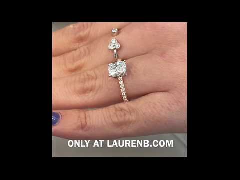 1.25 ct Radiant Cut Diamond Two-Tone Ring