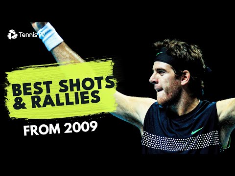 Djokovic, Federer, Nadal, Del Potro & More! | 20 Brilliant Shots & Rallies From 2009