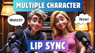 This AI Makes Characters TALK Together in One Video (Lip Sync + Body Animation)