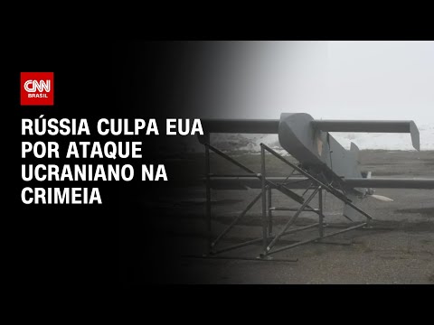 ​Rússia culpa EUA por ataque ucraniano na Crimeia | CNN NOVO DIA