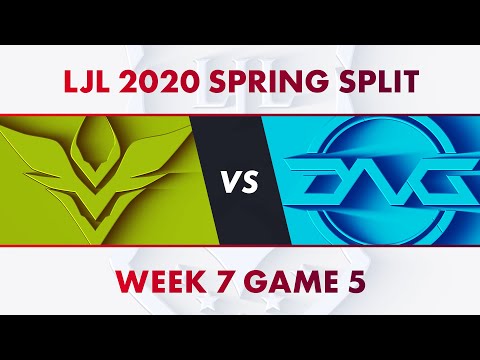 V3 vs DFM｜LJL 2020 Spring Split Week 7 Game 5