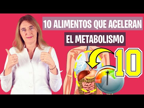 10 ALIMENTOS que MEJORAN tu METABOLISMO | Así puedes acelerar tu metabolismo | Nutrición y Dietética