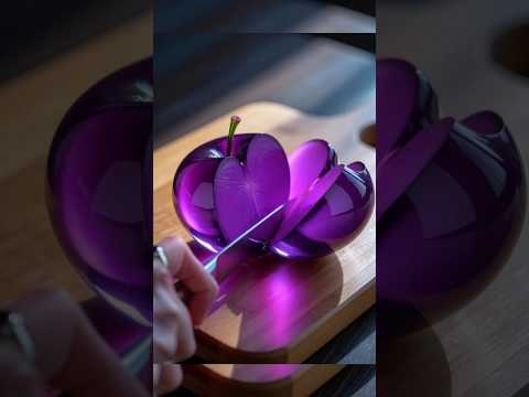 Glasses Fruit Cutting Apple 🍏#fruitcutting