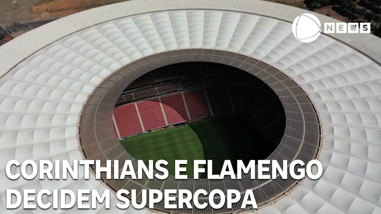 Corinthians e Flamengo decidem Supercopa do Brasil neste domingo (1°)