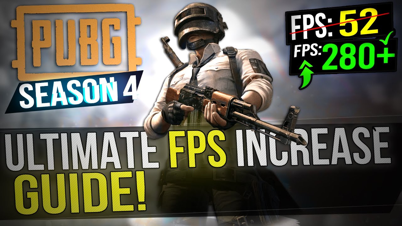 PUBG: SEASON 4 UPDATE! Dramatically increase FPS / Performance with any setup! PUBG FPS 2019 - Panjno
