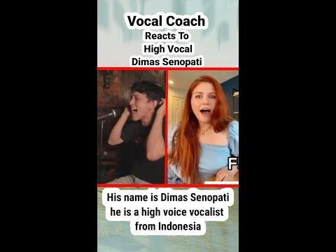 Guru Vokal Cantik Sampai Melotot Dengar Suara Dimas |Dimas Senopati Reaction #shorts #dimassenopati