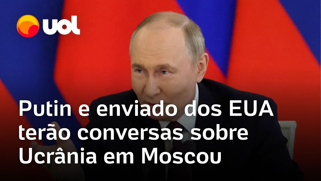Putin e enviado dos EUA terão conversas sobre Ucrânia em Moscou na próxima semana