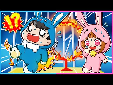 超難関！うさぎになって鬼畜ステージに挑戦🐰part5【 スーパーバニーマン 】