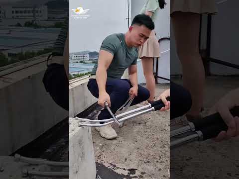 Gậy tự vệ công năng cao #thao tác phải nhanh, tư thế phải đẹp #đây là món đồ chơi nam giới nên chơi