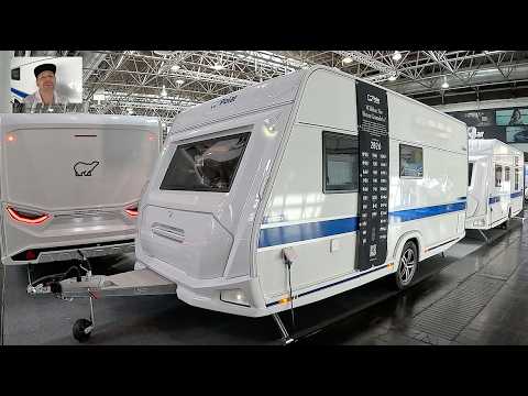 Polar Blueline 520 FD luxury RV Caravan travel trailer Camping Camper walkaround + interior W....
