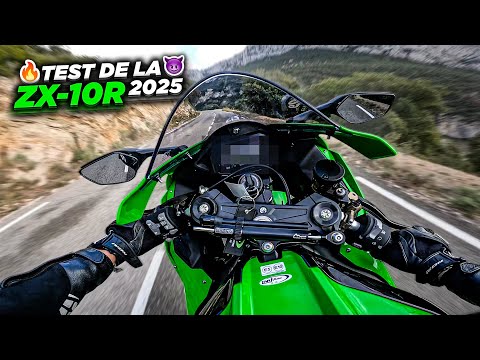 TEST DE LA ZX-10R 2025 😈🔥 MISSILE DE 203 CV