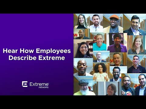 How Do Employees Describe Extreme Networks in One Word?