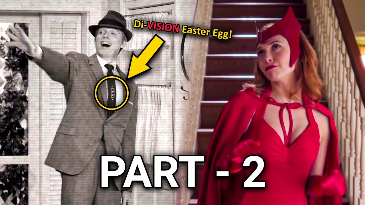 I Watched WandaVision Trailer in 0. 25x Speed: 9 New Details (Part 2)