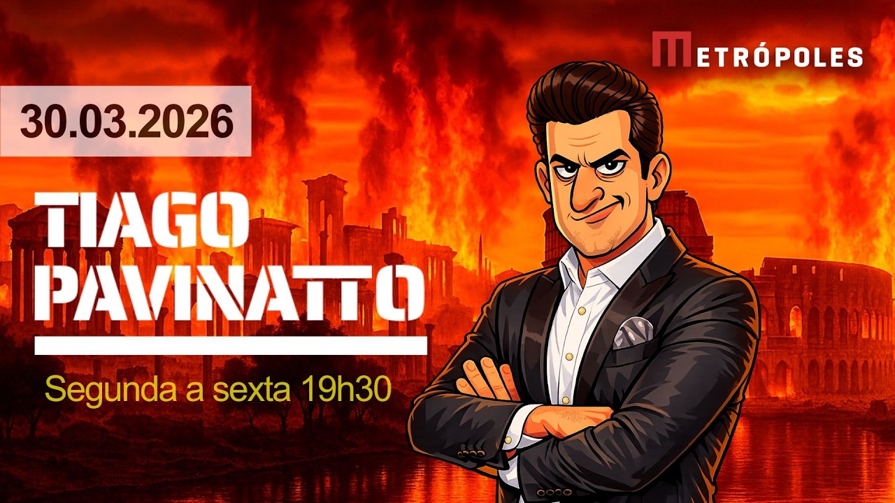 PAVINATTO AO VIVO (30/03):  PL DA MISOGINIA; MORAES ON FIRE; CPMI DO INSS E MAIS NOTÍCIAS