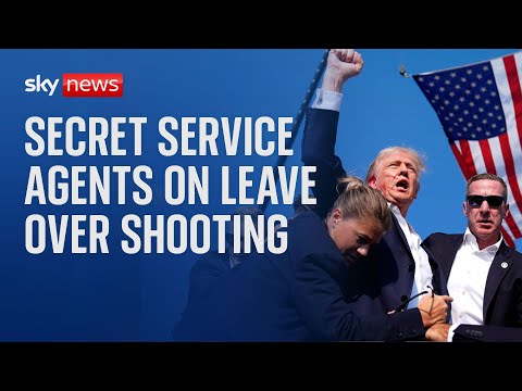 Secret Service agents on leave over assassination attempt on Donald Trump