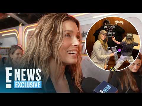 Jessica Biel Reveals Son Silas Makes Cameo in Matchbox: The Movie | E! News