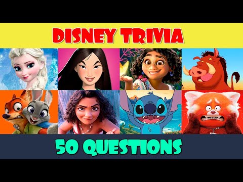 Disney Trivia Quiz