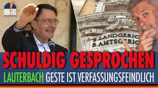 EX-MINISTER unter Feuer 🇩🇪 KARL LAUTERBACH und sein 'Hitler-Gruß' 🔥 Staatsanwaltschaft fordert mehr