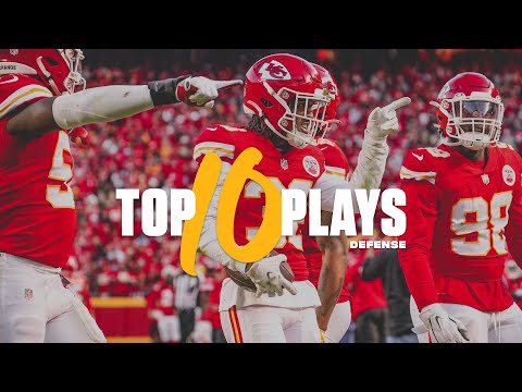 Chiefs Top 10 Defensive Plays from 2021 Season | Kansas City Chiefs video clip