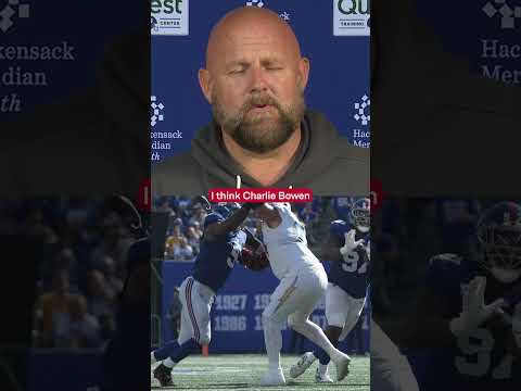 Coach Daboll on Kayvon Thibodeaux playing at a high level #shorts #nfl #giants #newyorkgiants
