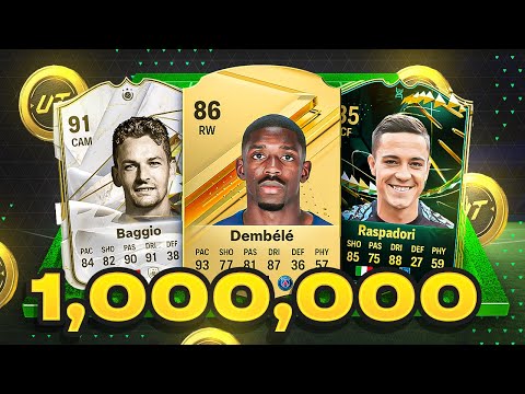 MY 1,000,000+ COIN SQUAD WITH MY FAVOURITE PLAYSTYLES! EAFC 24 ULTIMATE TEAM!
