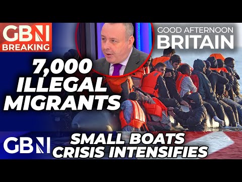 BREAKING: 7,000 small boat migrants cross channel since Labour won power | 'Gone from bad to WORSE'