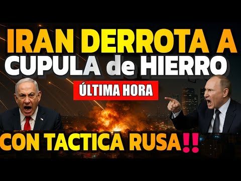 🔴IRAN con TACTICA RUSA DERROTA TOTAL a LA CUPULA de HIERRO de ISRAEL ! IRON DOME ENLOQUECIO!🔴