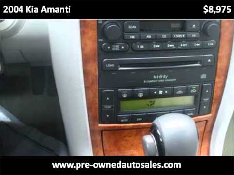 2004 Kia Amanti Problems, Online Manuals and Repair Information