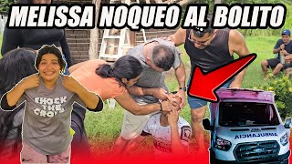 Melissa le suplica perdón al Bolito por lo que hizo.